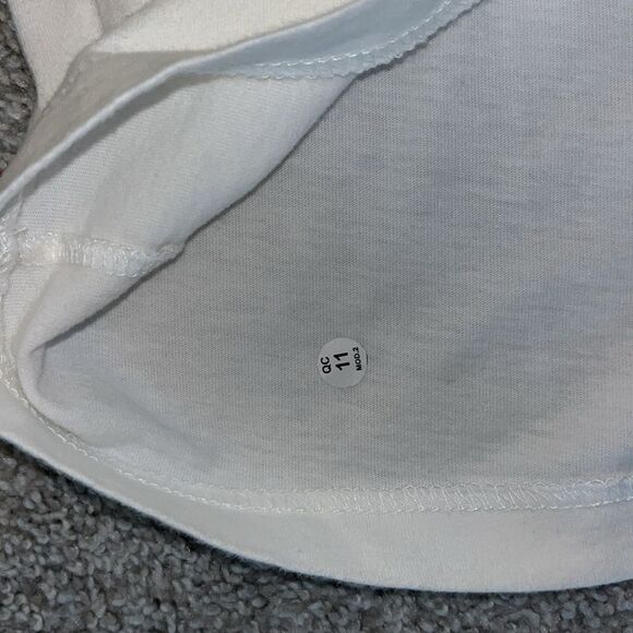 Vintage A&F Muscle New York White summer shirt XXL slim NWOT Soft Adirondack Mtn - Picture 5 of 5